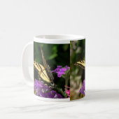 Papillon et tasse de fleurs (Devant gauche)