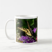 Papillon et tasse de fleurs (Gauche)