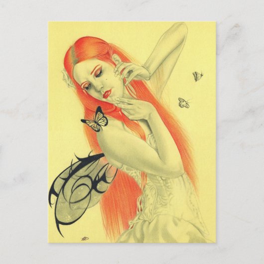 Papillon Fairy Secrets Carte postale (Devant)