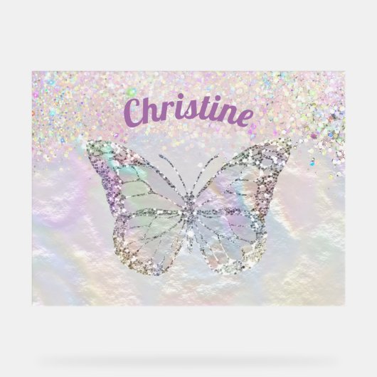 papillon faux nacre (Recto)