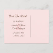 Papillon Filigree Enregistrer la carte postale Dat (Dos)