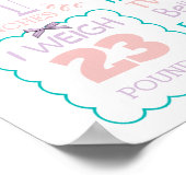 Papillon Flora 1er Anniversaire affiche (Coin)