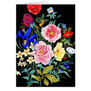 Papillon floral