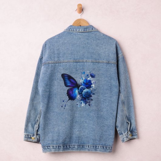 Papillon floral bleu (Hangar)