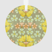 Papillon Floral Botanique coloré (dos)