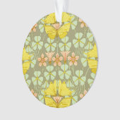 Papillon Floral Botanique coloré (devant)