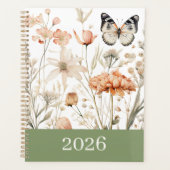 Papillon floral Cottagecore personnalisé (Devant)