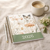 Papillon floral Cottagecore personnalisé