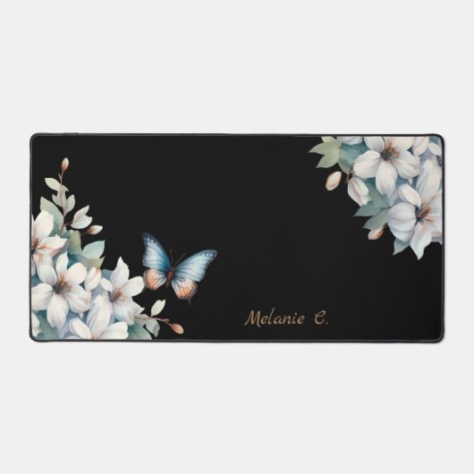 Papillon floral élégant (Recto)