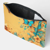 Papillon floral - Pochette d'accessoires - Stylish (Ouvrir)