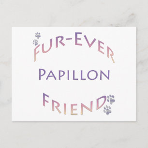 Papillon Furever Briefkaart