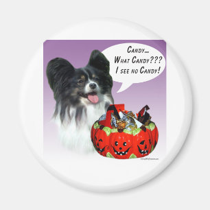 Papillon Halloween Snoep Magneet