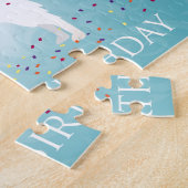 Papillon - Happy Birthday Legpuzzel (Zijkant)