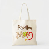 Papillon Hondenras mam Gift Tote Bag (Voorkant)