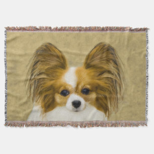 Papillon (Hound Tri) schilderen - Oorspronkelijke Deken