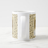 Papillon (Hound Tri) schilderen - Oorspronkelijke  Extra Grote Beker (Achterkant)