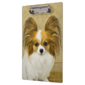 Papillon (Hound Tri) schilderen - Oorspronkelijke Klembord (Links)