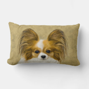 Papillon (Hound Tri) schilderen - Oorspronkelijke Kussen