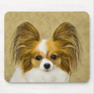 Papillon (Hound Tri) schilderen - Oorspronkelijke  Muismat