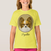 Papillon (Hound Tri) schilderen - Oorspronkelijke  T-shirt (Voorkant)
