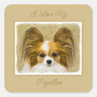 Papillon (Hound Tri) schilderen - Oorspronkelijke