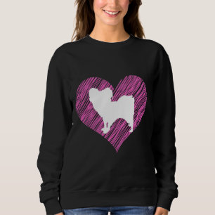 Papillon I Love Hond Ouder Hond Mam Hond Pap Hond Trui