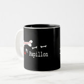 Papillon (I Love) Mug (Devant gauche)