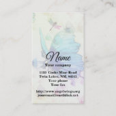 Papillon Imaginaire avec Carte de visite de libell (Devant)