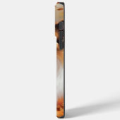 Papillon in Herfstbladeren Herfst Inspire Case-Mate iPhone Case (Achterkant / Links)
