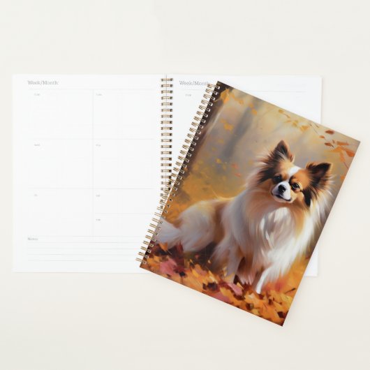 Papillon in Herfstbladeren Herfst Inspire Planner (Display)