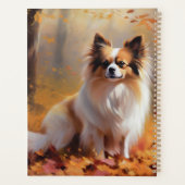 Papillon in Herfstbladeren Herfst Inspire Planner (Achterkant)