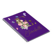 Papillon initial du Carnet personnalisé (Côté Droit)