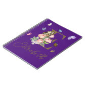 Papillon initial du Carnet personnalisé (Côté gauche)