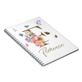 Papillon initial du Carnet personnalisé (Côté Droit)