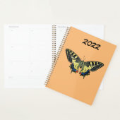 Papillon jaune et noir (Devant avec enveloppe)