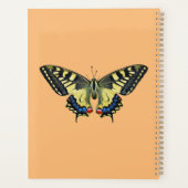 Papillon jaune et noir (Dos)