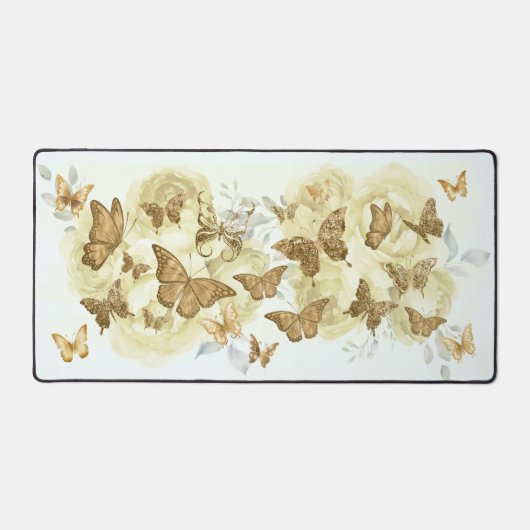 Papillon jaune et or (Recto)