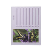 Papillon jaune I & II - Grand Bloc-notes (Tourné)