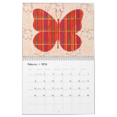 Papillon joli Calendrier des papillons (Feb 2026)