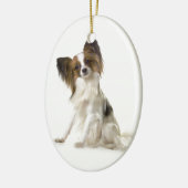 Papillon Keramisch Ornament (Links)