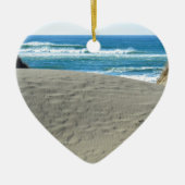 Papillon Keramisch Ornament (Voorkant)