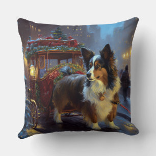 Papillon Kerst Feestelijke Periode Kussen