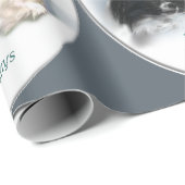 Papillon Kerstmis Cadeaupapier (Rol Hoek)