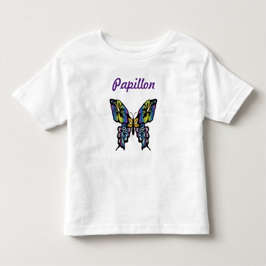 Papillon Kinder Shirts (Voorkant)
