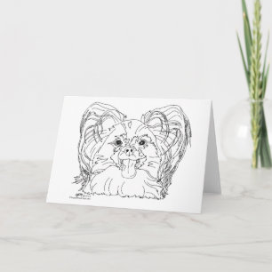 Papillon Kop Studiekaart Kaart