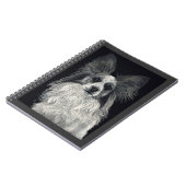 Papillon-laptop - "Sparkles" Notitieboek (Linkerzijde)