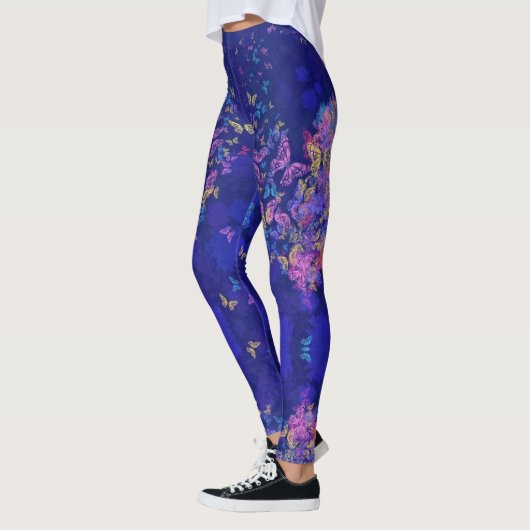 Papillon Leggings Design printemps (Gauche)
