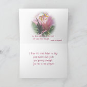 Papillon & Lily Get Well ou autre carte d'occasion (Intérieur)