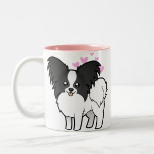 Papillon Love Tweekleurige Koffiemok