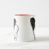 Papillon Love Tweekleurige Koffiemok (Center)